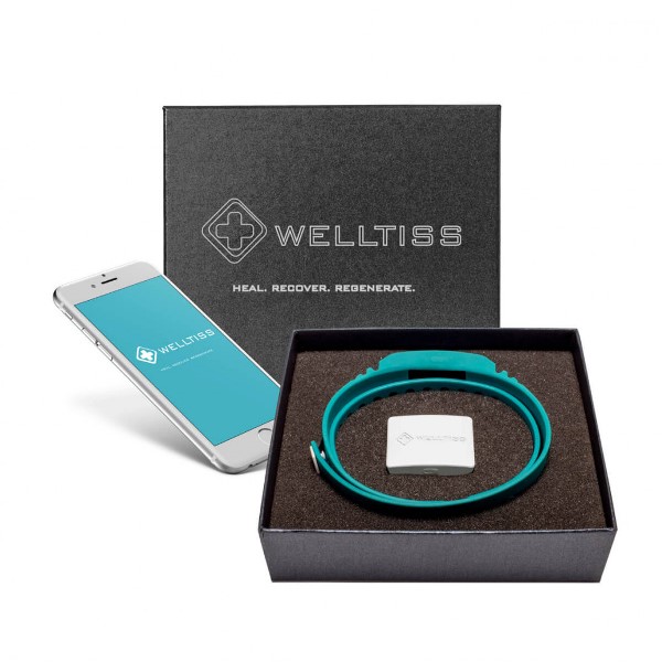 The digital division of Valenta Pharm presents a new smart massager-bracelet WELLTISS